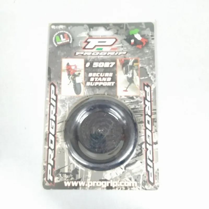 PIATTELLO SUPPORTO CAVALLETTO LATERALE PROGRIP NERO COD.PG5027