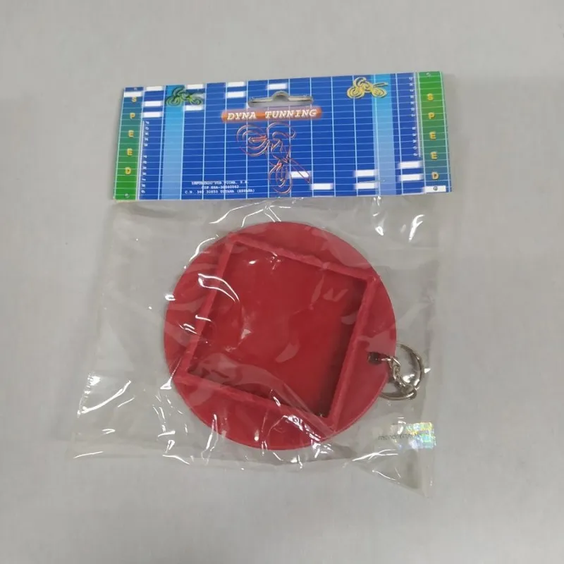 PIATTELLO SUPPORTO CAVALLETTO LATERALE DYNA TUNING ROSSO