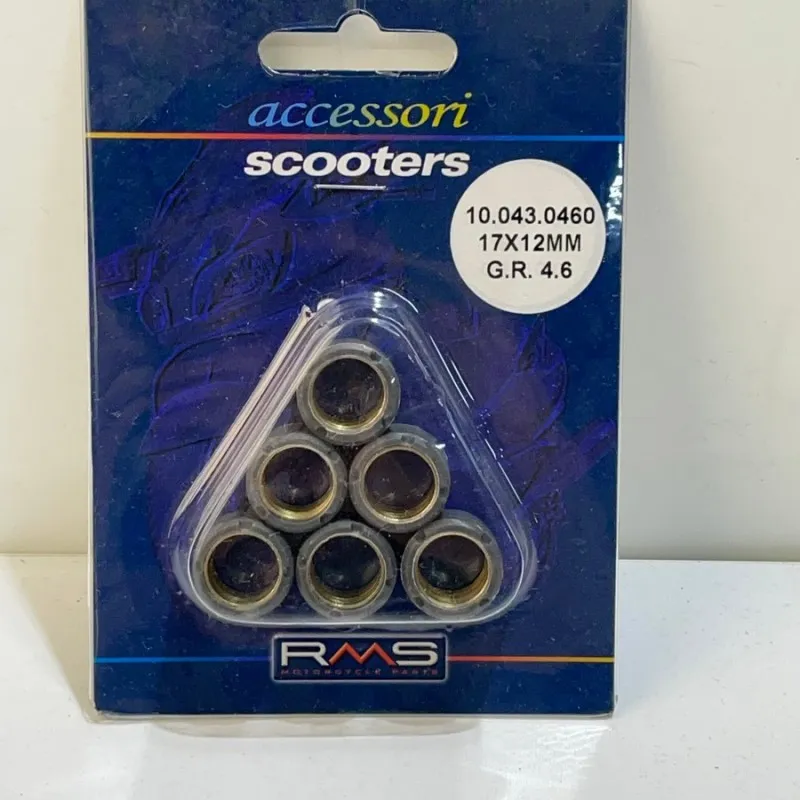 KIT 6 RULLI 17X12 GR 4,6