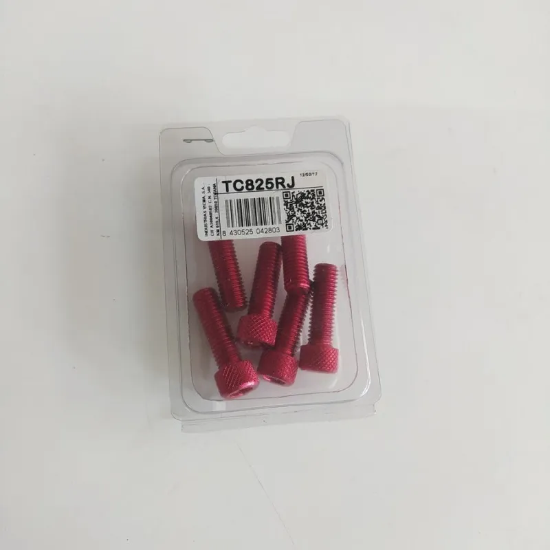 BULLONERIA VICMA 0.8X25 MM ROSSO COD.TC-825RJ