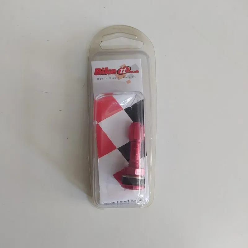 valvola in metallo anodizzato Bike It 35x8 mm rosso 8 mm COD.VLV35R