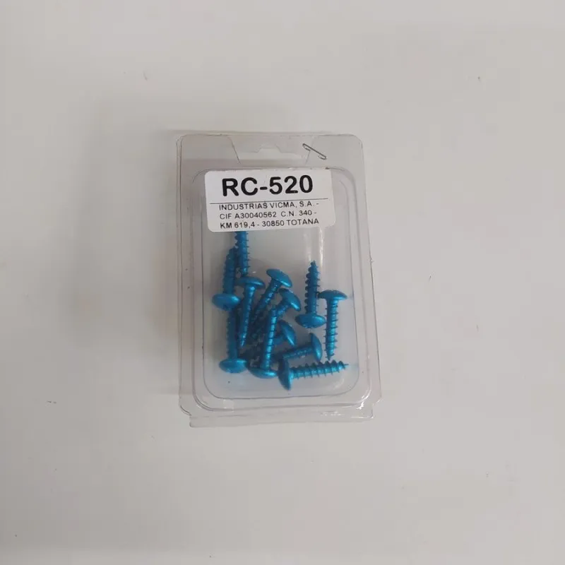BULLONERIA VICMA 0.5X20 MM BLU COD.RC-520