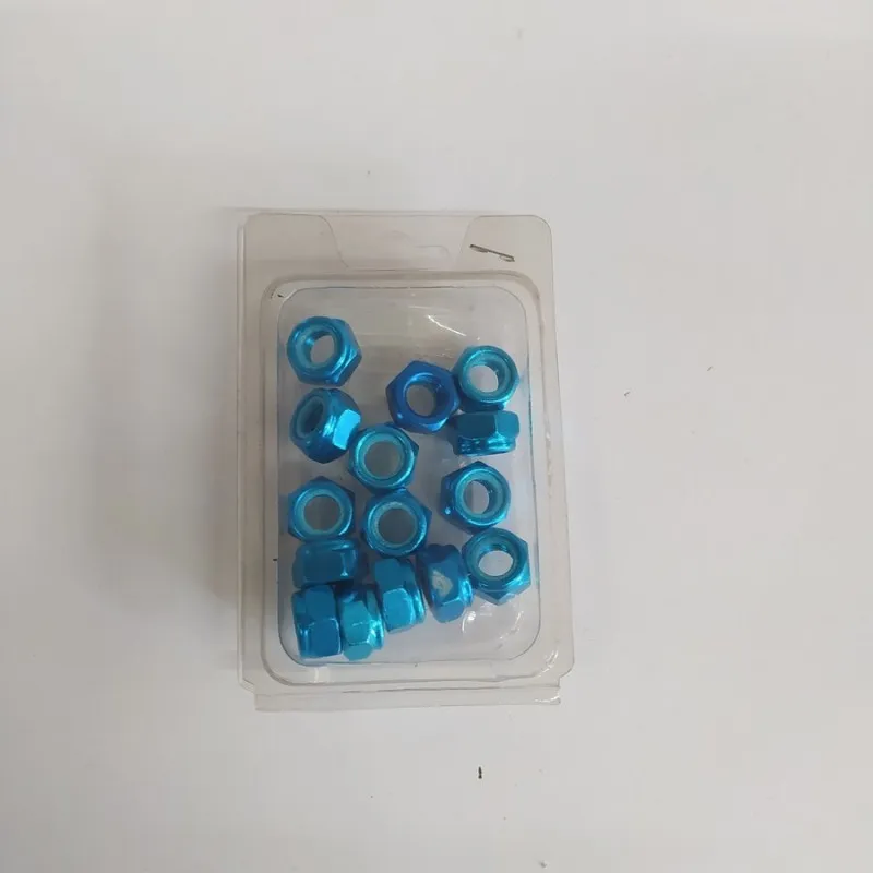 KIT DADI AUTOBLOCCANTI BLU M13X8 COD.738AZ