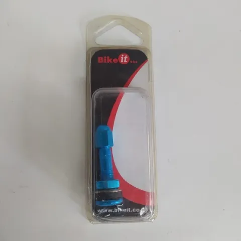 VALVOLA IN METALLO ANODIZZATO BIKE IT 35X8 MM BLU 8 MM COD.VLV35BU