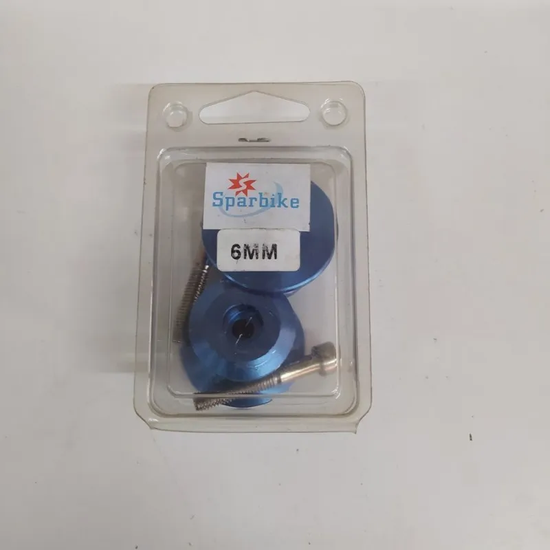 COPPIA DI NOTTOLINI ALZA MOTO BLU SPARBIKE 6MM