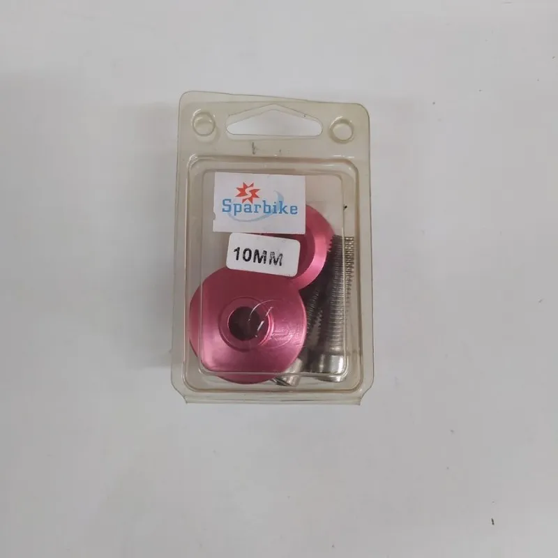 COPPIA DI NOTTOLINI ALZA MOTO ROSSO SPARBIKE 10MM