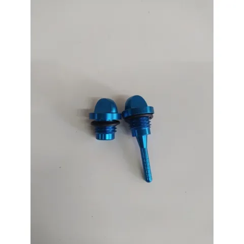 COPPIA TAPPI OLIO BLU YAMAHA T-MAX 2001-2011