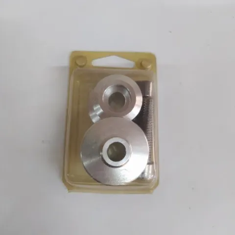 COPPIA DI NOTTOLINI ALZA CAVALLETTO PER MOTO COLORE SILVER PASSO 10MM