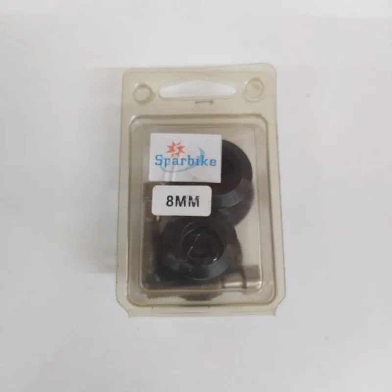 COPPIA DI NOTTOLINI ALZA MOTO NERO SPARBIKE 8MM