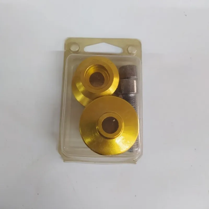 COPPIA DI NOTTOLINI ALZA MOTO ORO SPARBIKE 10MM