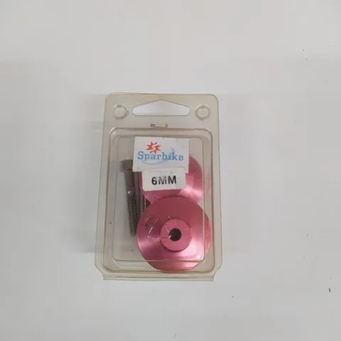 COPPIA DI NOTTOLINI ALZA MOTO ROSSO SPARBIKE 6MM