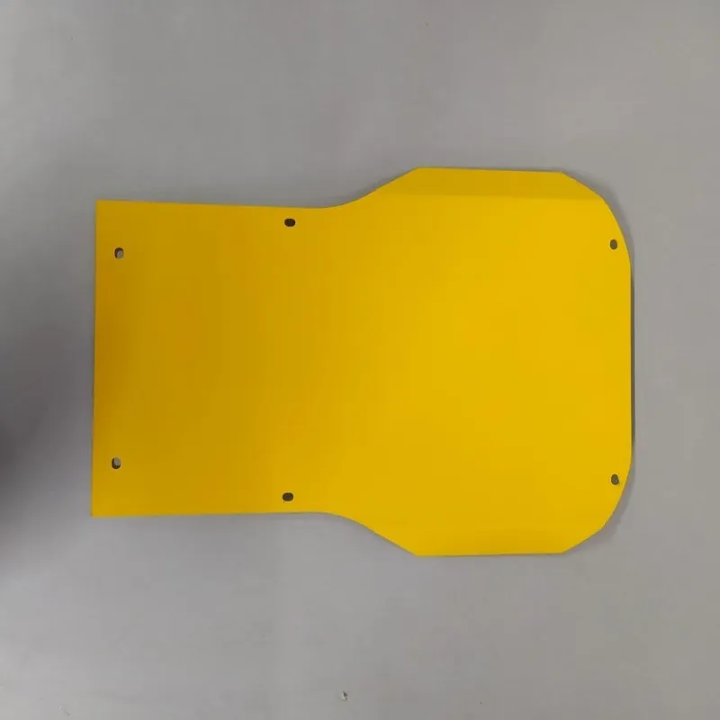 Pedana TOP KART KID KART 50 GIALLO