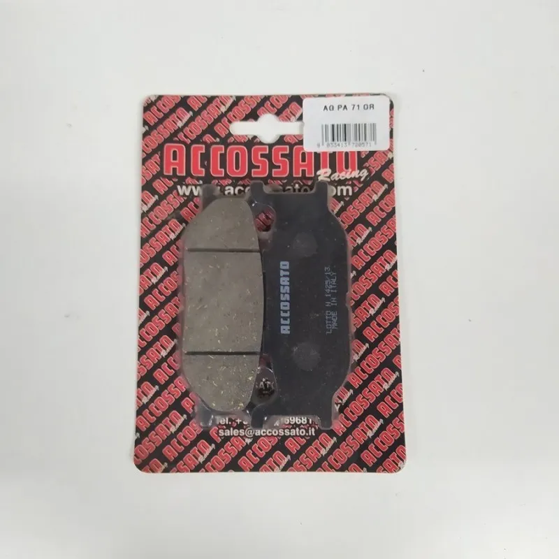 PASTIGLIE ORGANICHE  ACCOSSATO ANT. YAMAHA FZX  250 1991 COD.AGPA71OR