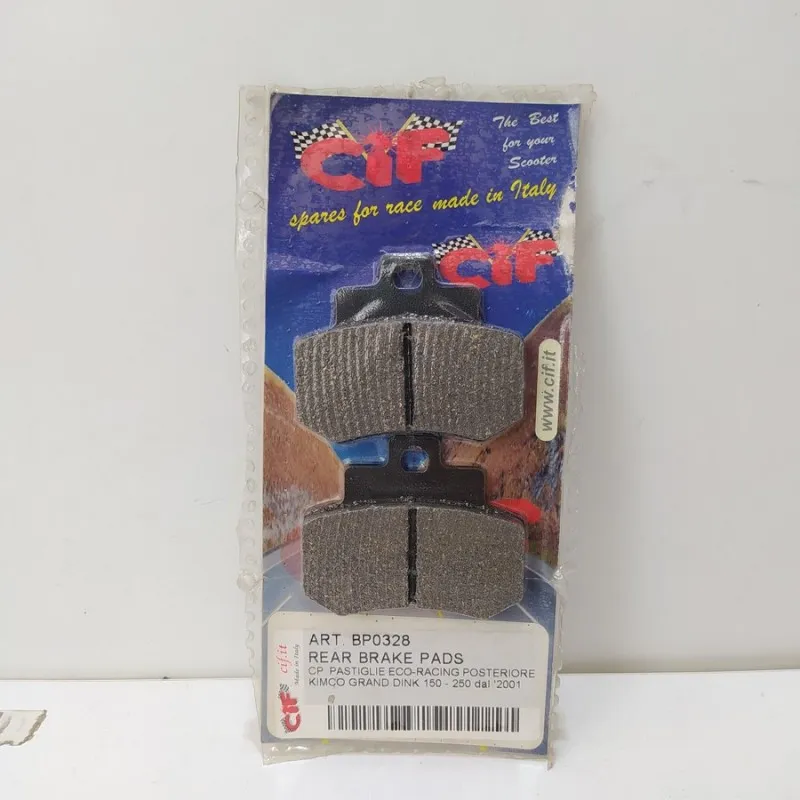 PASTIGLIE FRENO CIF POSTERIORI  KYMCO GRAND DINK 250 COD. BP0328
