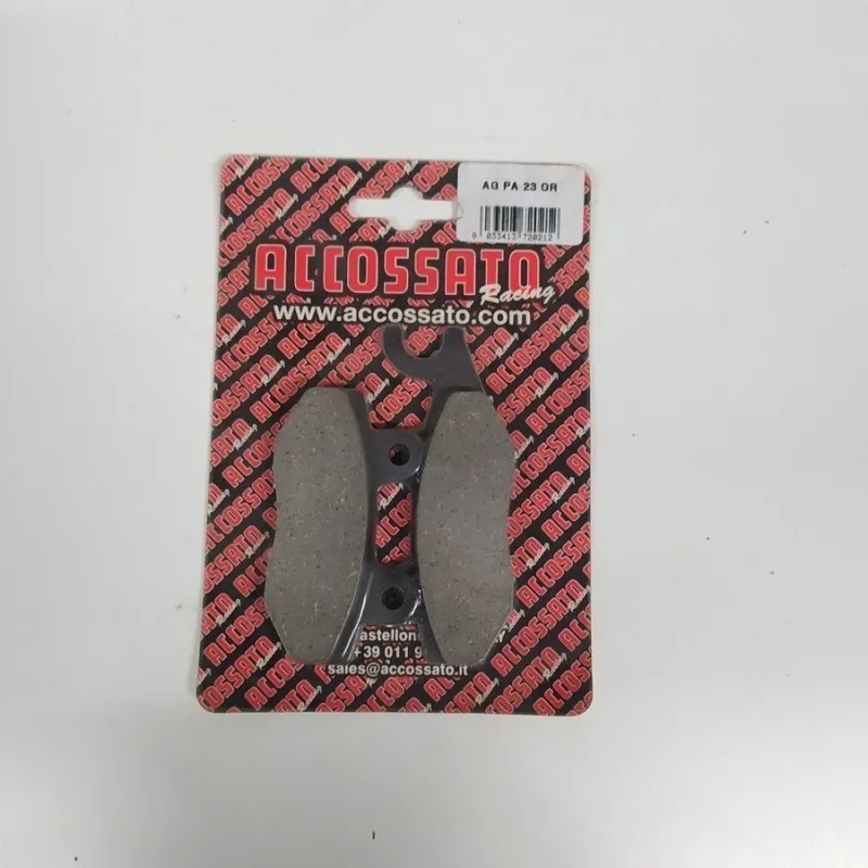 COPPIA Pastiglie Freno Accossato KYMCO AGILITY 16+ 2014-2017 COD.AGPA23OR